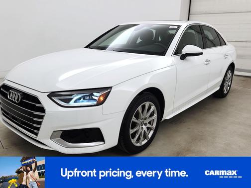 White 2020 Audi A4 Premium