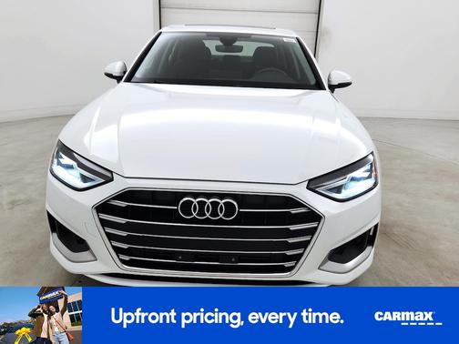White 2020 Audi A4 Premium