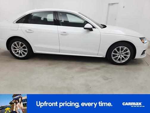 White 2020 Audi A4 Premium