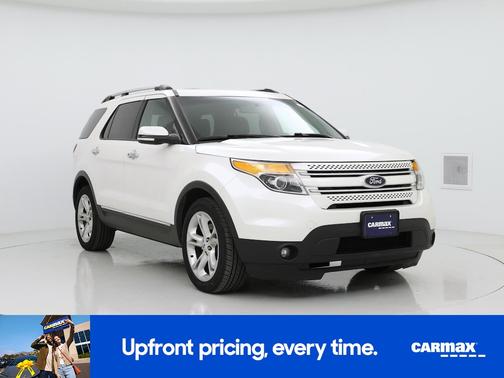 White 2014 Ford Explorer Limited