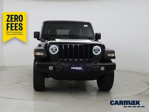 Black 2022 Jeep Wrangler Unlimited Willys