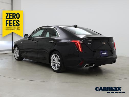 Black 2021 Cadillac CT4 Luxury