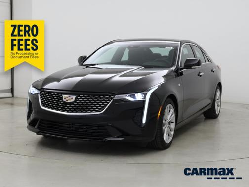 Black 2021 Cadillac CT4 Luxury