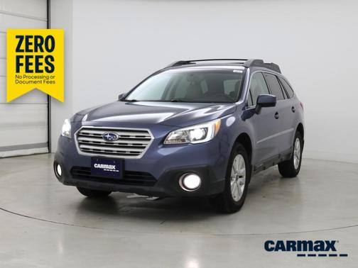 Blue 2017 Subaru Outback 2.5I Premium