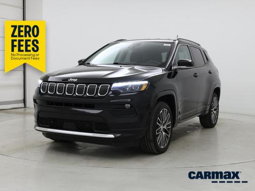 Black 2022 Jeep Compass Limited