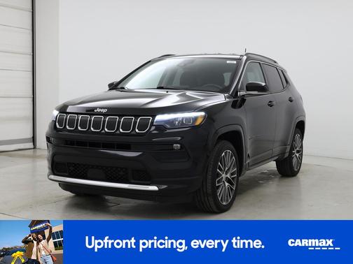 Black 2022 Jeep Compass Limited