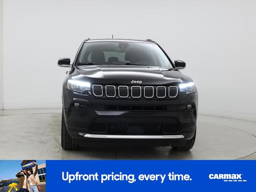 Black 2022 Jeep Compass Limited
