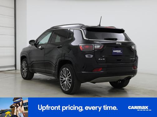 Black 2022 Jeep Compass Limited