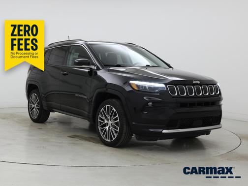 Black 2022 Jeep Compass Limited