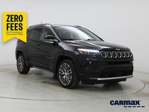 Black 2022 Jeep Compass Limited