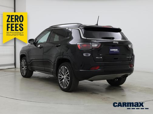 Black 2022 Jeep Compass Limited