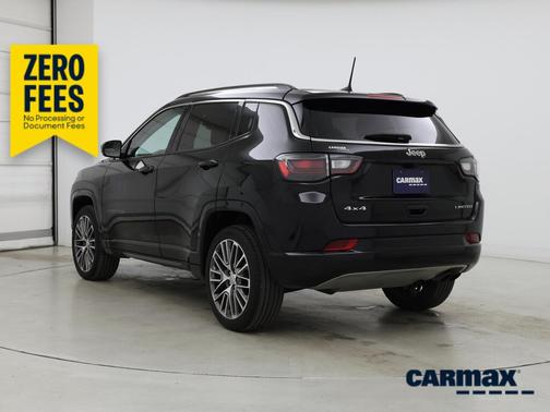 Black 2022 Jeep Compass Limited