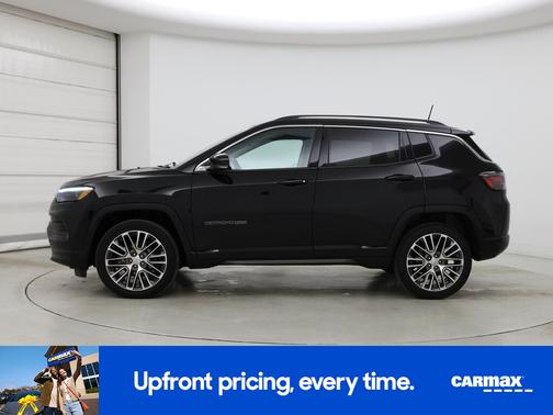 Black 2022 Jeep Compass Limited