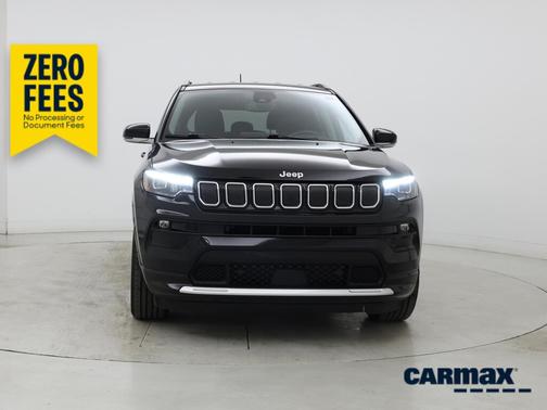 Black 2022 Jeep Compass Limited