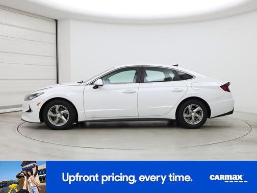 White 2021 Hyundai SONATA SE