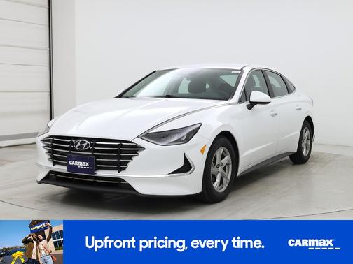 White 2021 Hyundai SONATA SE