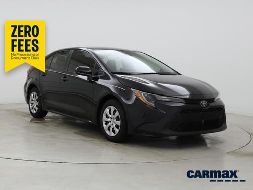Black 2022 Toyota Corolla LE
