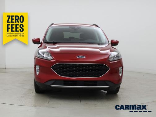 Red 2021 Ford Escape SEL