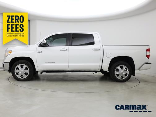 White 2017 Toyota Tundra Limited