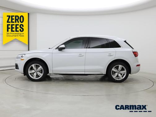 White 2019 Audi Q5 Premium Plus
