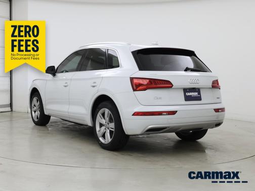White 2019 Audi Q5 Premium Plus