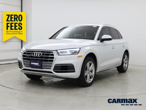 White 2019 Audi Q5 Premium Plus