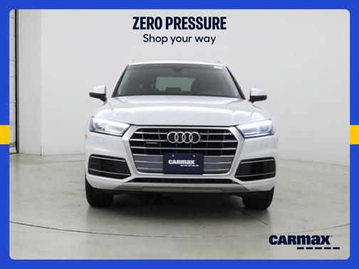 White 2019 Audi Q5 Premium Plus