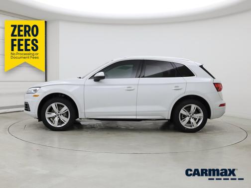White 2019 Audi Q5 Premium Plus