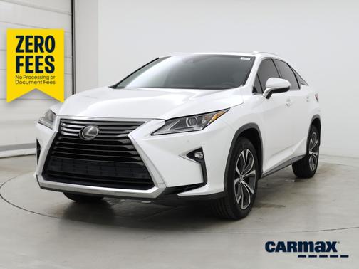 White 2019 Lexus RX 350