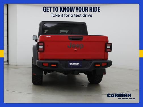 Red 2021 Jeep Gladiator Mojave
