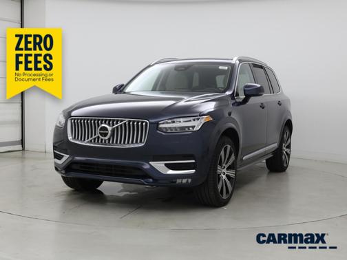 Blue 2024 Volvo XC90 B6 Plus Bright Theme