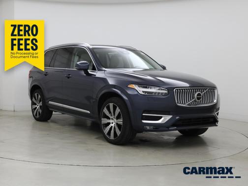 Blue 2024 Volvo XC90 B6 Plus Bright Theme