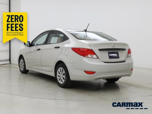 White 2016 Hyundai Accent SE