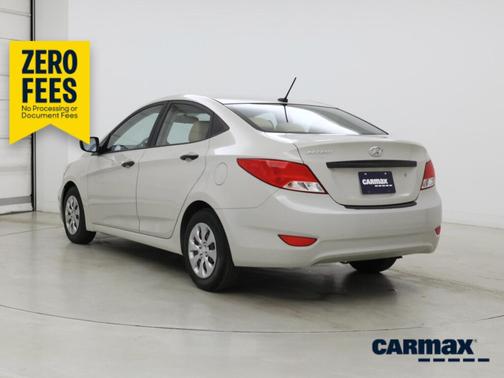 White 2016 Hyundai Accent SE