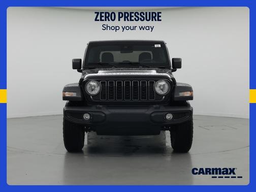 Black 2025 Jeep Gladiator Sport S