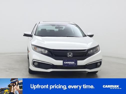 White 2019 Honda Civic EX