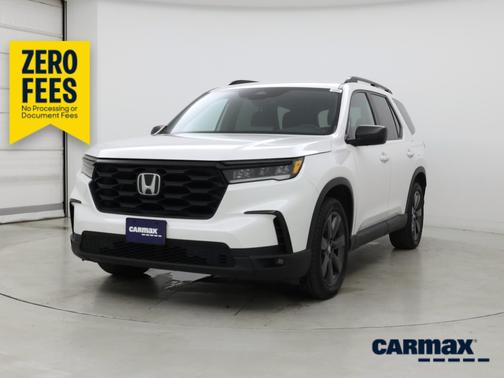 White 2023 Honda Pilot Sport