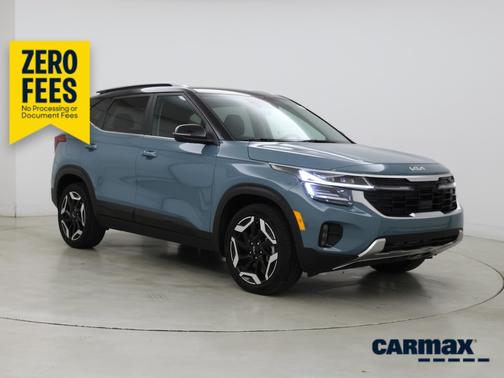 Blue 2024 Kia Seltos SX
