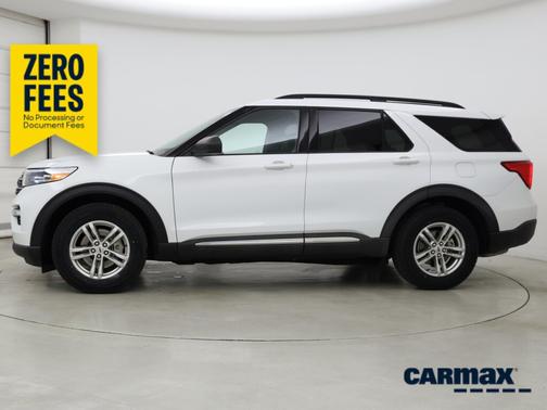 White 2020 Ford Explorer XLT