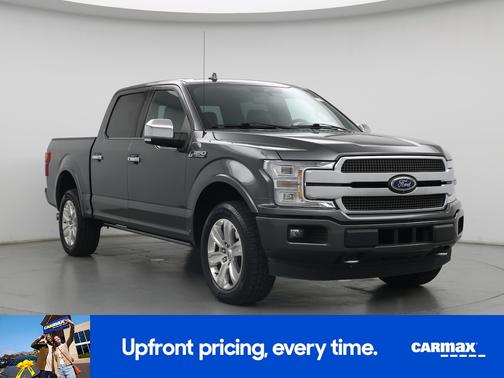 Gray 2020 Ford F-150 Platinum