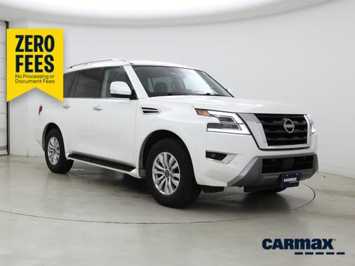 White 2024 Nissan Armada SV