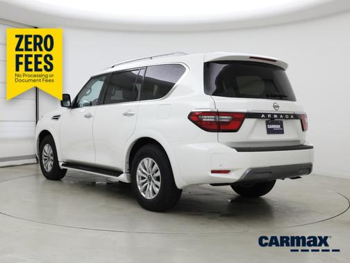 White 2024 Nissan Armada SV