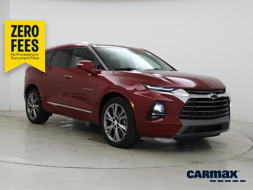 Red 2020 Chevrolet Blazer Premier