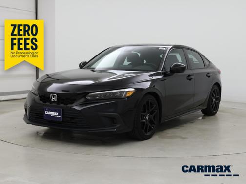 Black 2022 Honda Civic Sport
