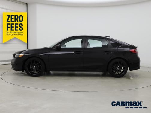 Black 2022 Honda Civic Sport