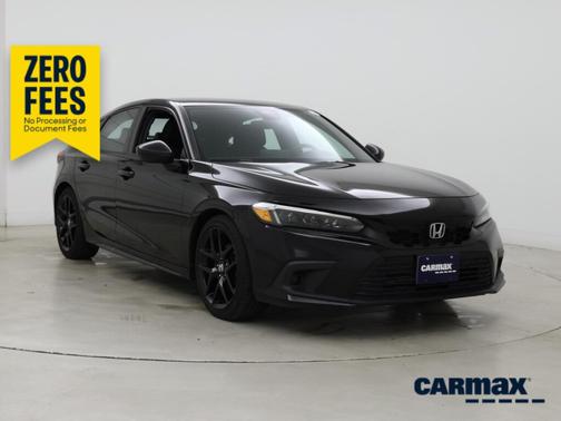 Black 2022 Honda Civic Sport