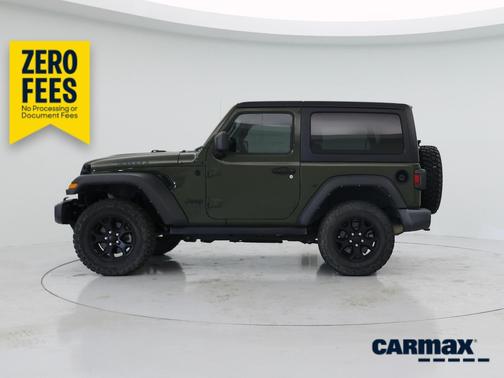 Green 2021 Jeep Wrangler Willys Sport