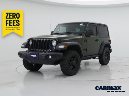 Green 2021 Jeep Wrangler Willys Sport
