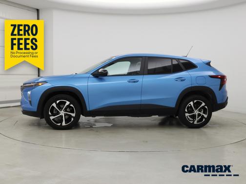 Blue 2025 Chevrolet Trax 1RS