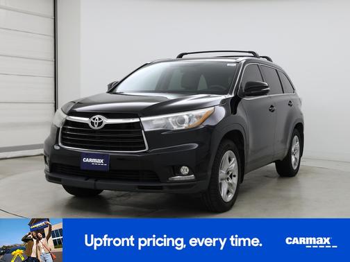 Black 2016 Toyota Highlander Limited